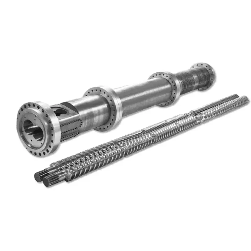 Parallel twin screw barrel clearance: chii chekuyera usati watsiviwa Parallel twin screw barrel clearance: chii chekuyera usati watsiviwa
