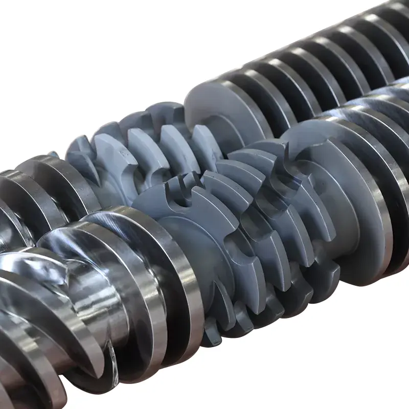PVC Pipe Conical Twin Kurukura Barrel PVC Pipe Conical Twin Kurukura Barrel